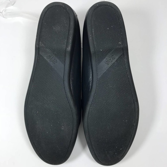 SAS Comfort Tassel Loafers Shoes Flats Moccasin Casual Slip On Navy 8.5 - Picture 7 of 8